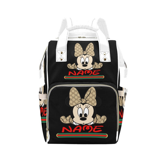 Personalized Minnie Mouse Diaper Bag
