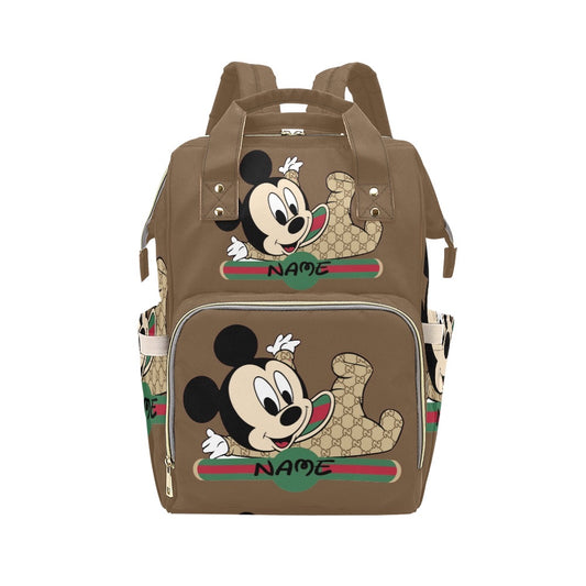 Personalized Mickey Mouse Diaper Bag