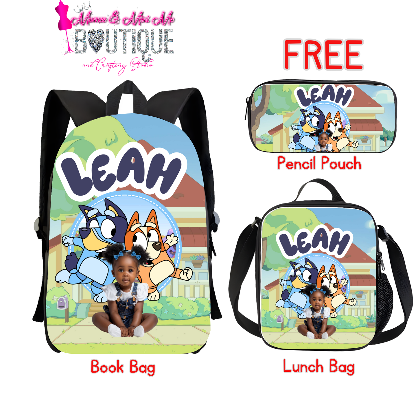 Custom Book Bag Sets