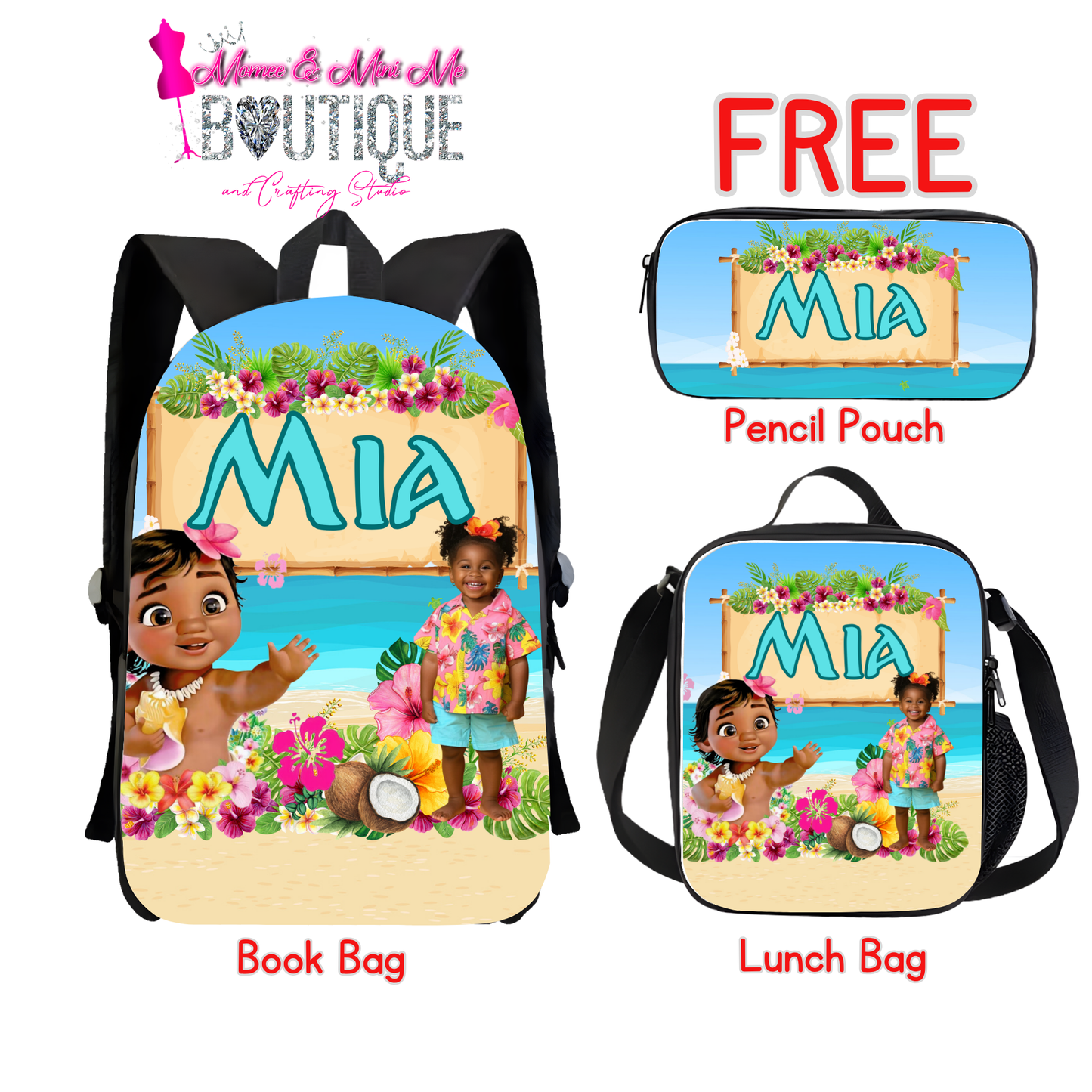 Custom Book Bag Sets